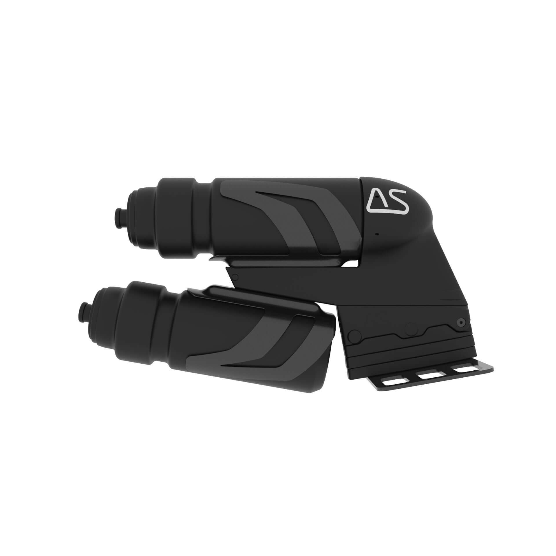 Triathlon BTA hydration system mounted between aero bars double bundle