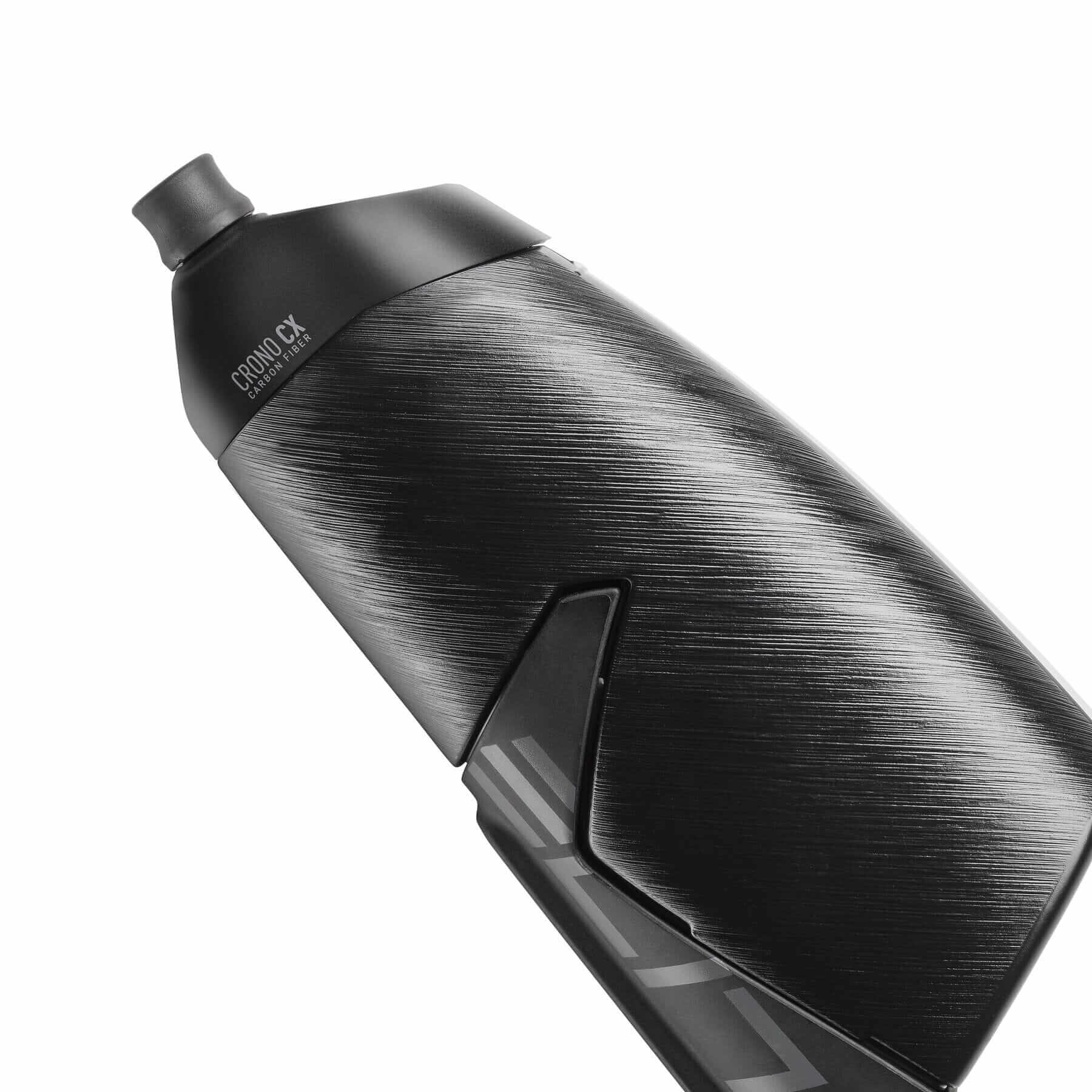 Elite Crono CX Aero Bottle (500ml) & Carbon Cage