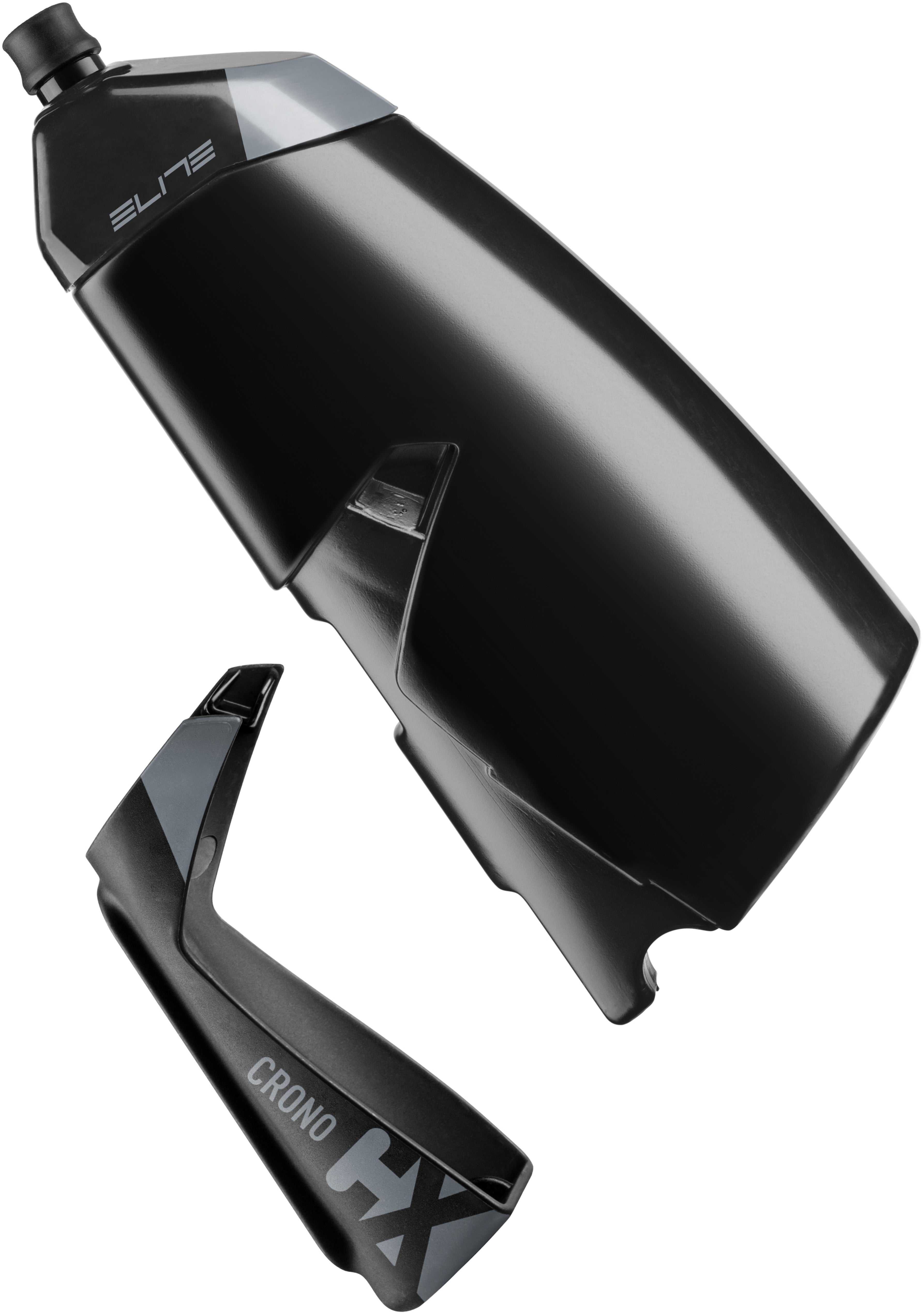 Elite Crono CX Aero Bottle (500ml) & Fibreglass Cage